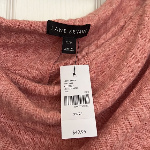 Lane Bryant plus size off the shoulder sweater size 22/24 - Picture 3 of 4